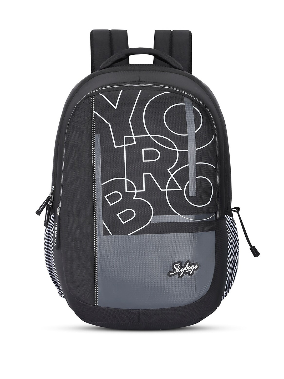 

Skybags Kids Typography Backpack, Black
