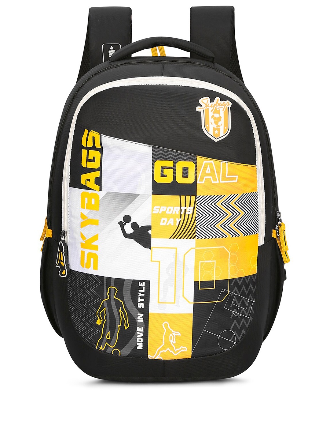 

Skybags Kids Typography Printed Backpack-32.0L, Black