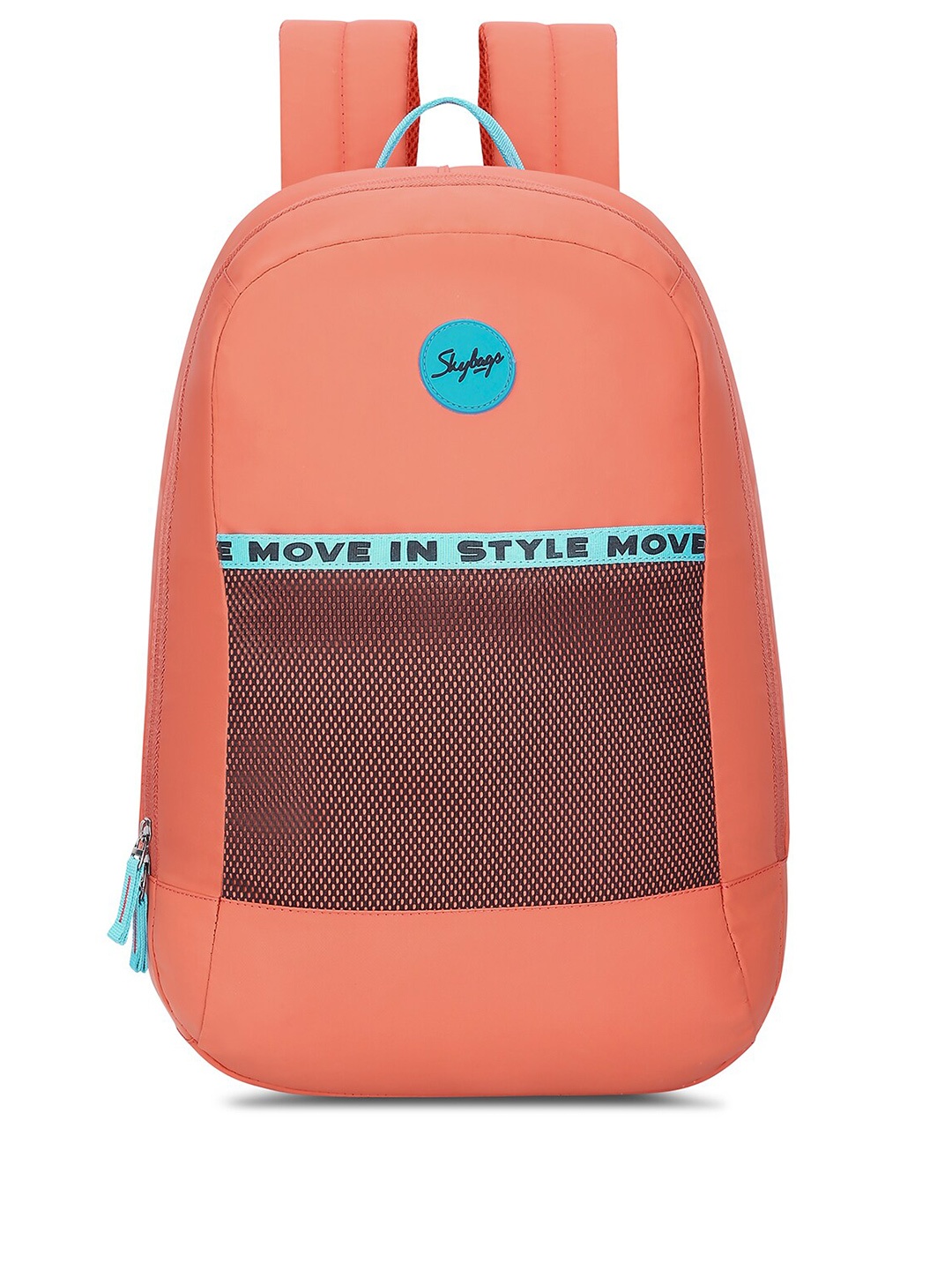

Skybags Unisex Typography Printed Backpack, Coral