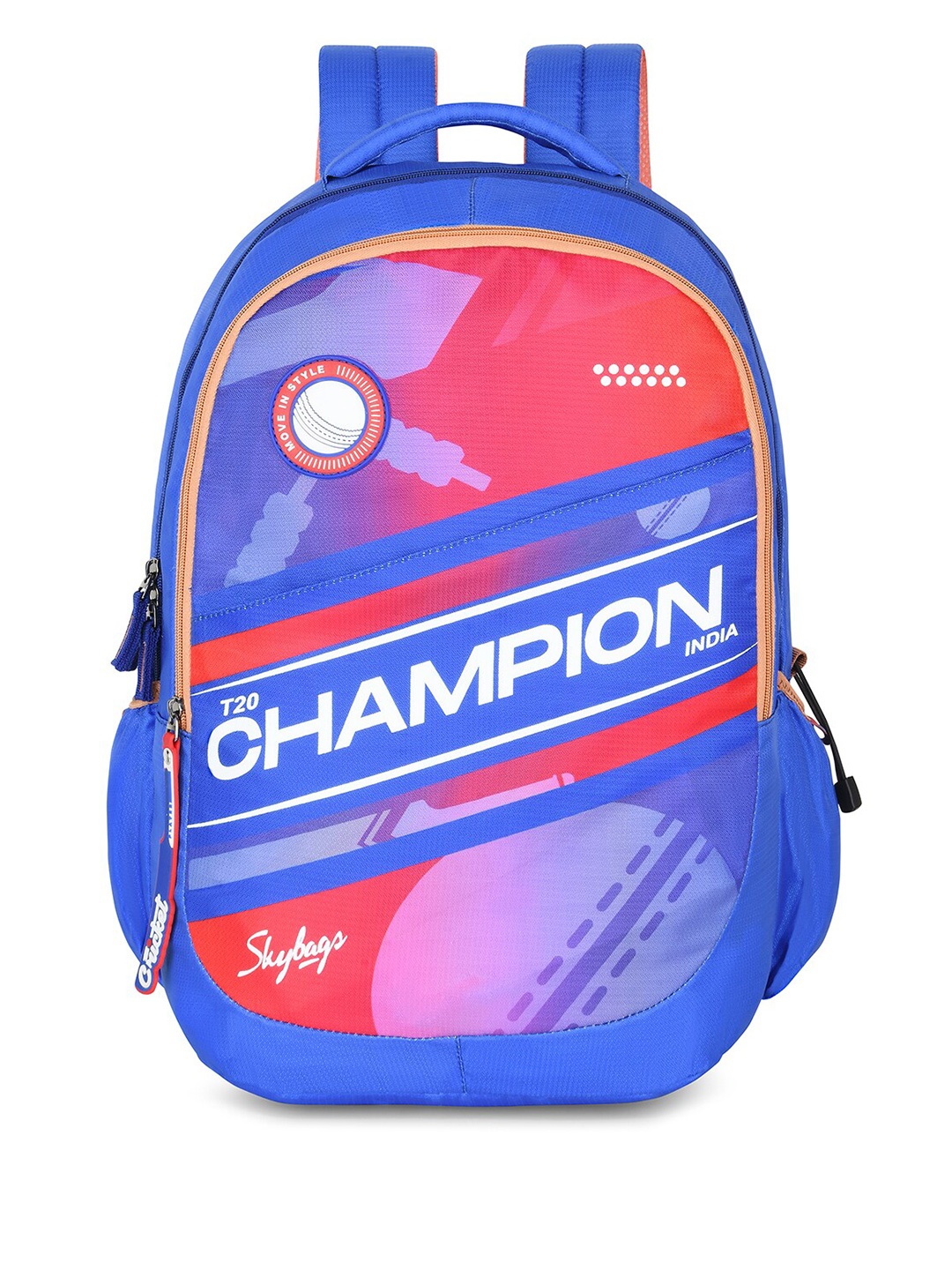 

Skybags Kids Graphic Printed Backpack, Blue