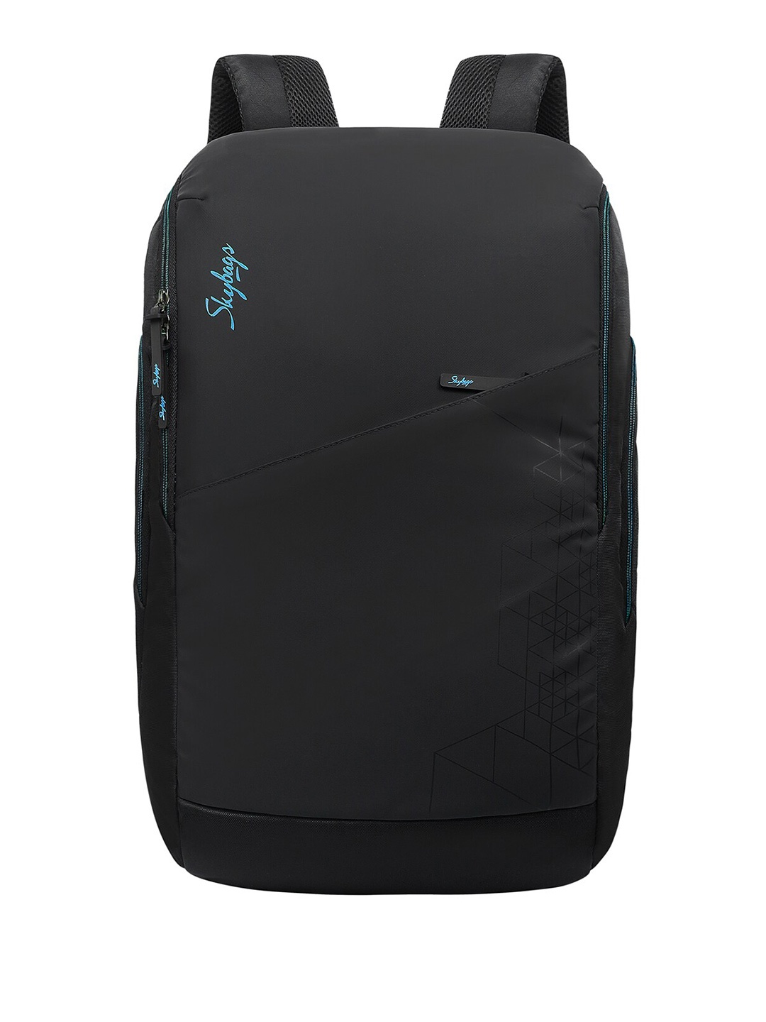

Skybags Unisex Padded Backpack-Up to 16 inch, Black