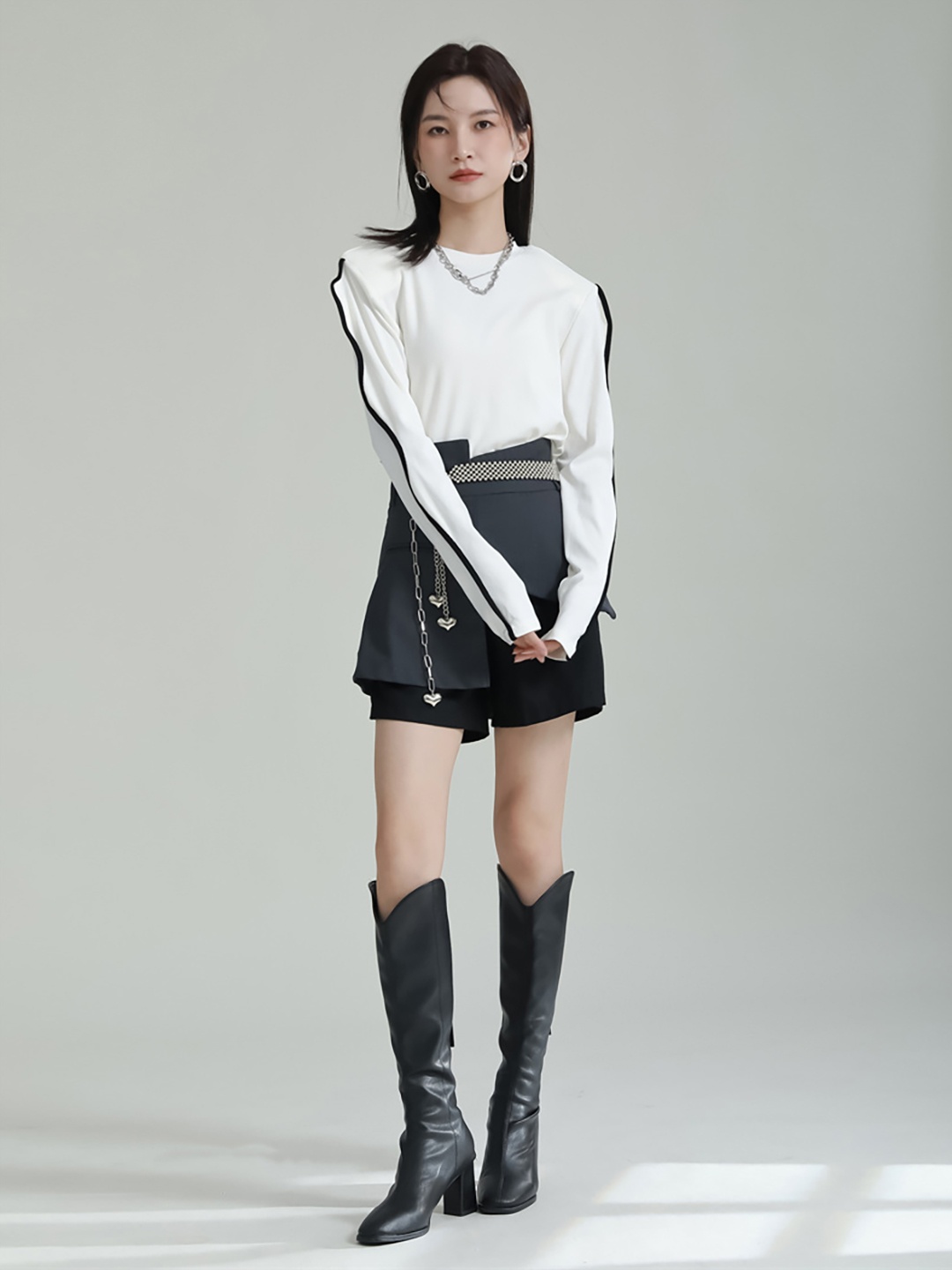 

JC Collection Top, White