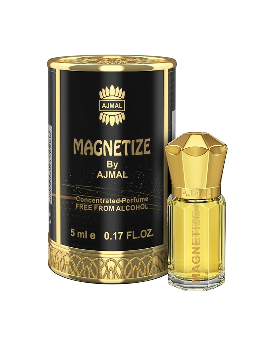 

Ajmal Men Magnetize Long Lasting Concentrated Perfume Attar - 5ml, Multi