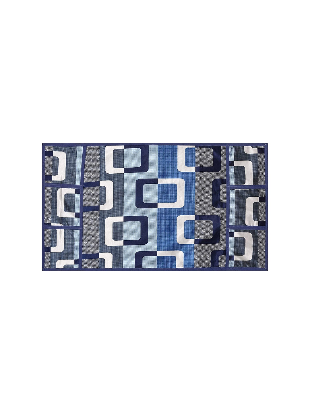

Dakshya Industries Blue & Red 4 Pieces Printed Refrigerator Covers