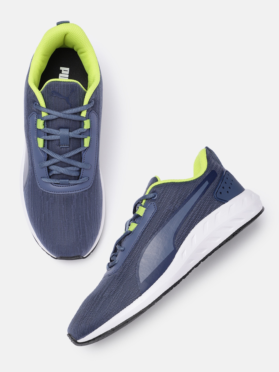 

Puma Men Textured Levyrun IDP Road Running Shoes, Blue