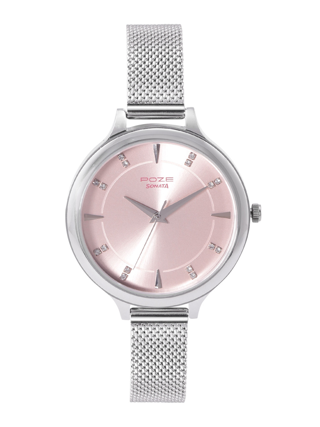 

Sonata Women Poze Analogue Watch SP80015SM02, Pink