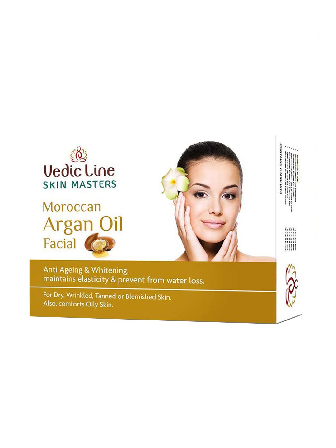 

Vedicline Skin Masters 6-Pcs Moroccan Argan Oil Facial Kit, Multi