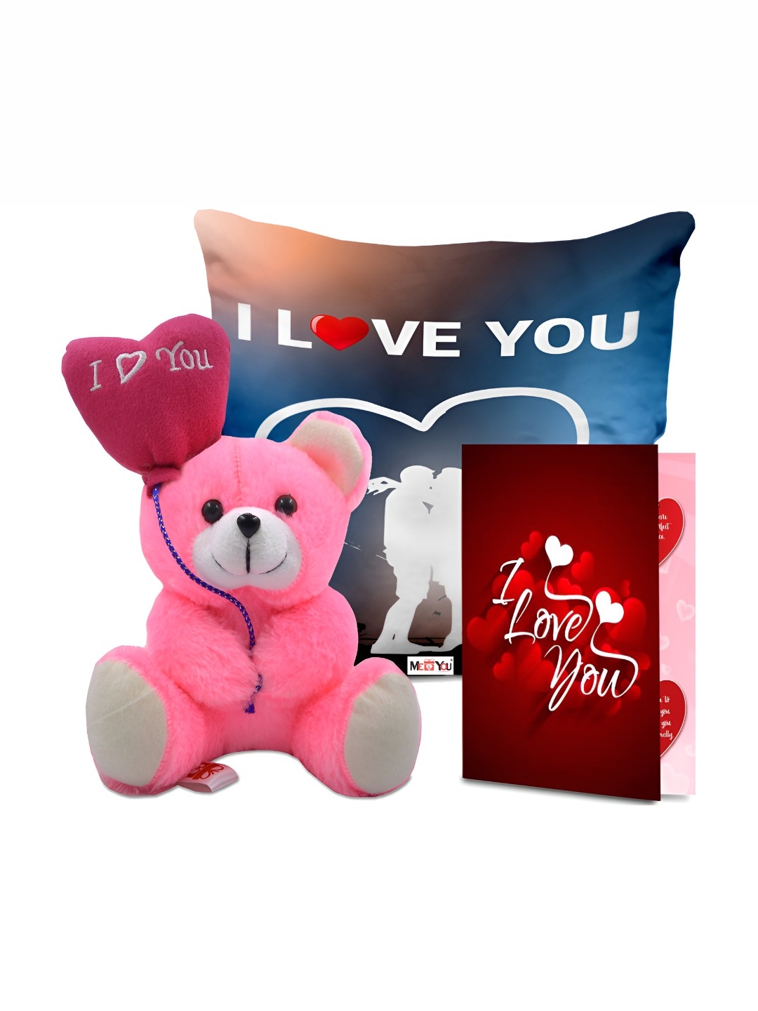 

ME & YOU Red 3 Pieces Valentine's Gift Set, Blue