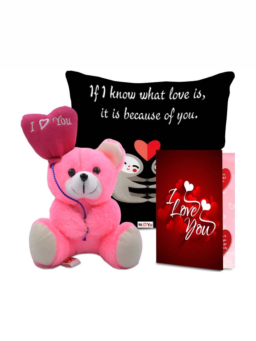 

ME & YOU Black 3 Pieces Valentine's Gift Set