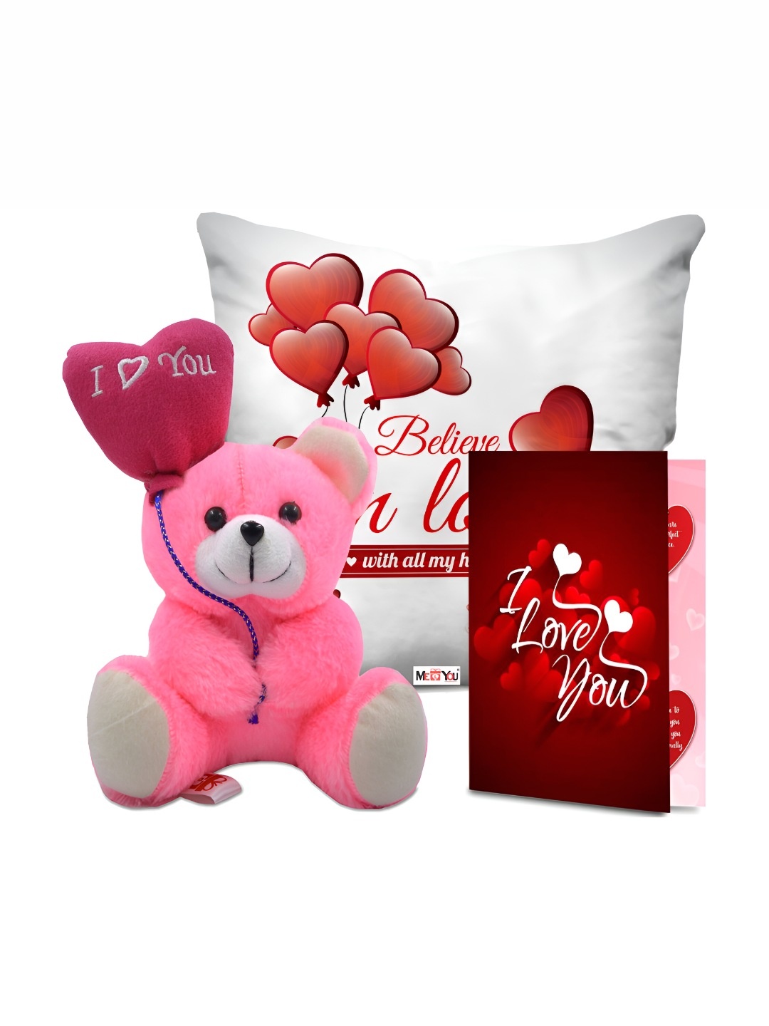 

ME & YOU White 3 Pieces Valentine's Gift Set