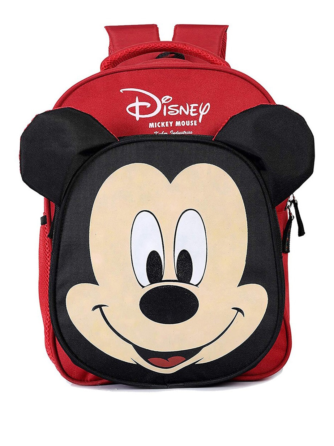 

Kuber Industries Unisex Graphic Disney Mickey Medium Backpack, Red