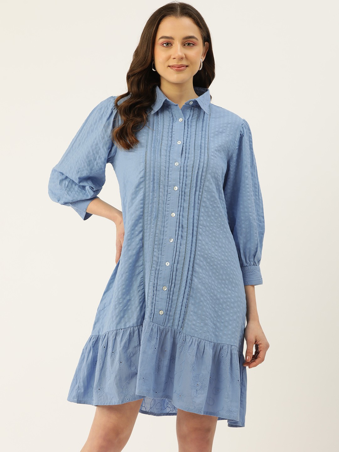 

MISRI Shirt Dress, Blue