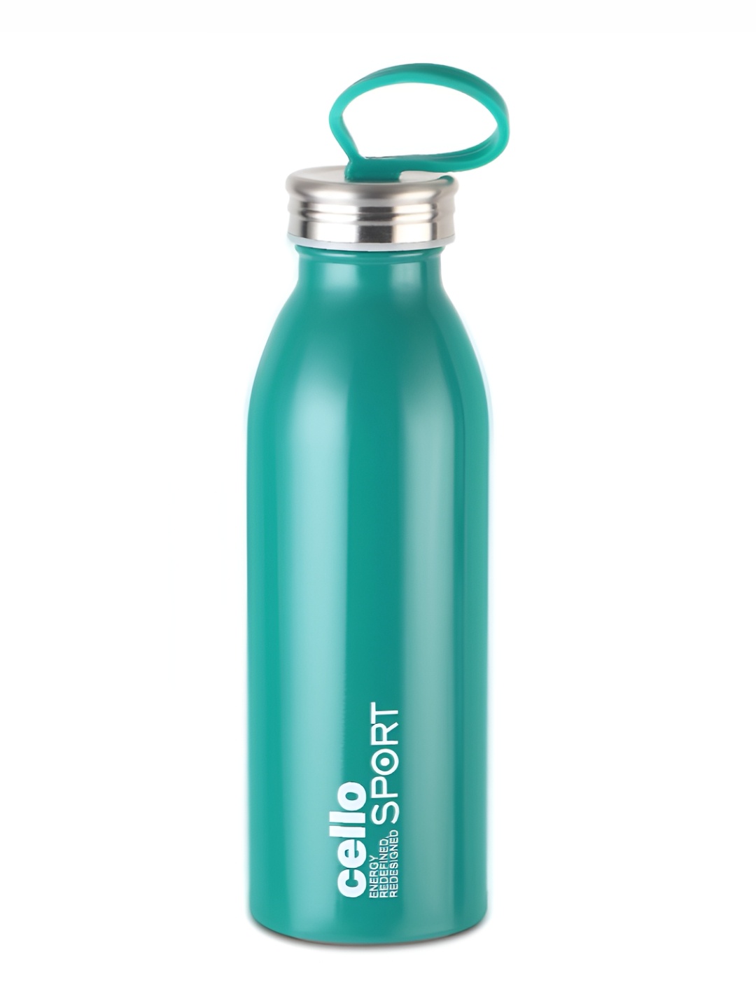 

Cello Green & Silver Stainless Steel Solid Double Wall Vacuum Water Bottle 550 ml