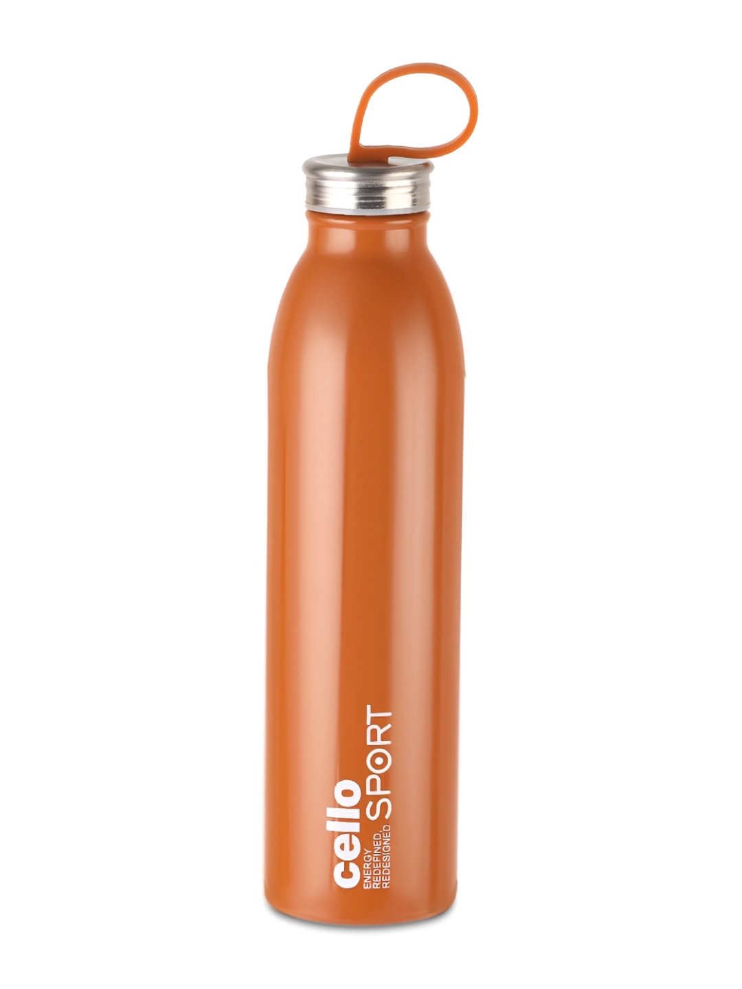 

Cello Brown & Silver Stainless Steel Solid Double Wall Vacuum Water Bottle 900 ml