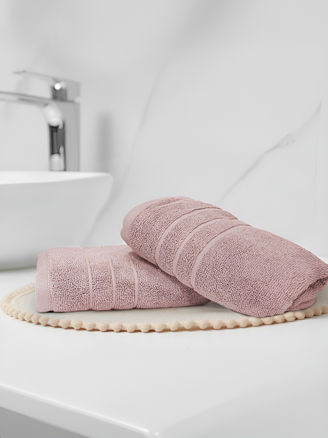

Sassoon Coral 2 Pieces Pure Cotton 650 GSM Anti-Bacterial Hand Towel