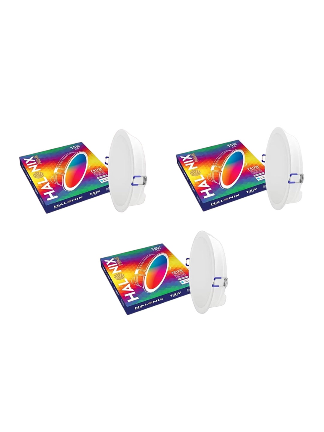 

Halonix White 3 Pieces Quirky Ceiling Lamp