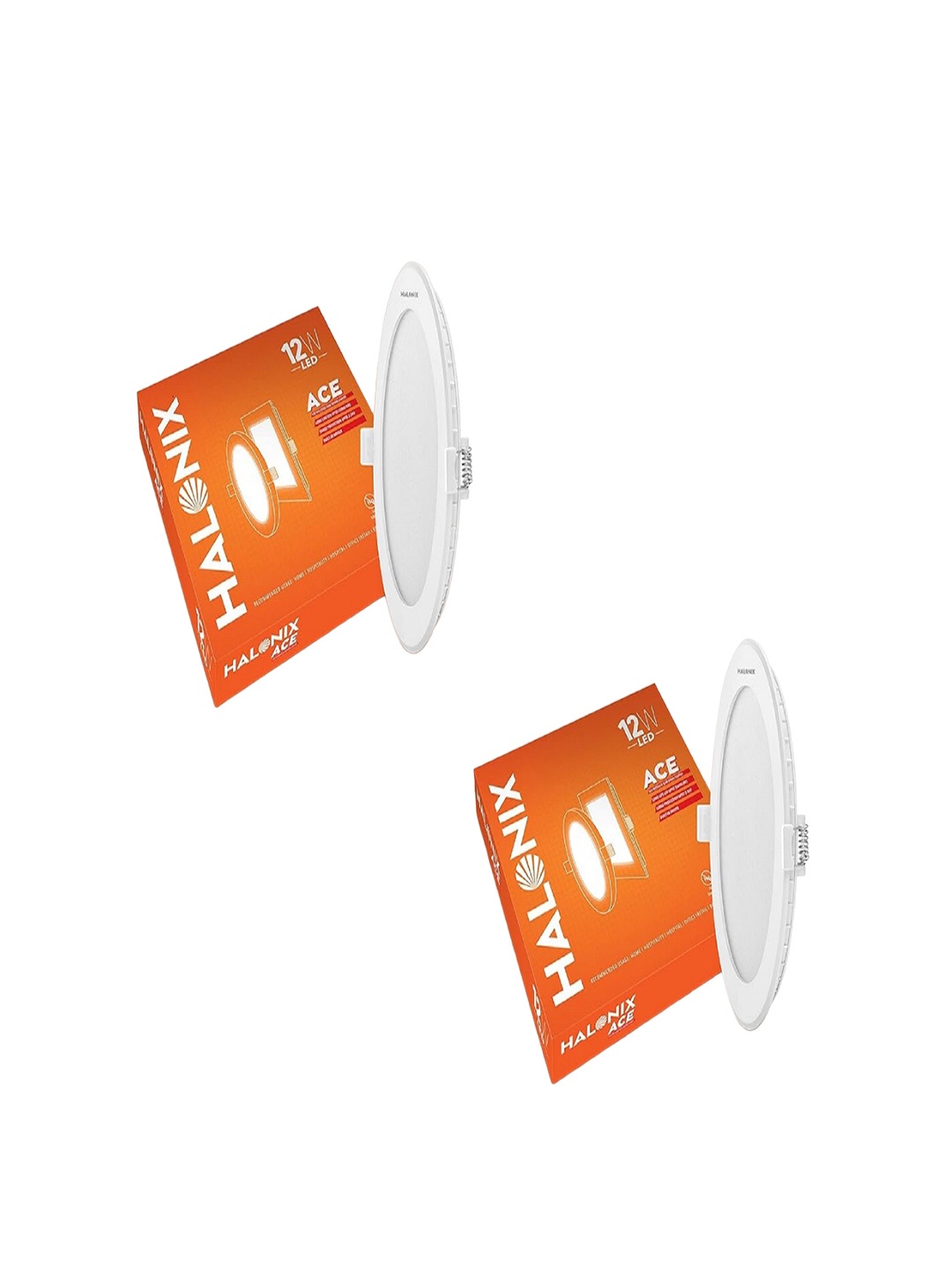 

Halonix White Spherical Shaped Metal Ceiling Lamps