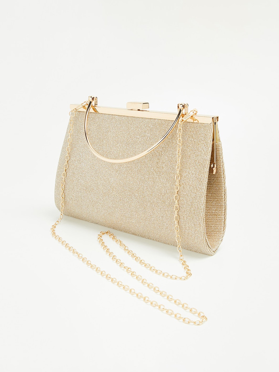 

CODE by Lifestyle Structured Handheld Bag, Gold