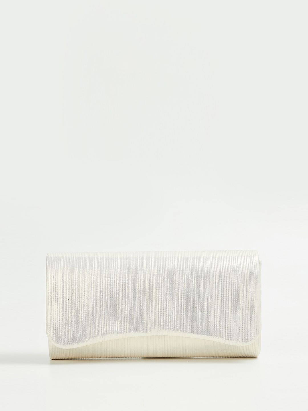 

CODE by Lifestyle Textured Envelope Clutch, Beige