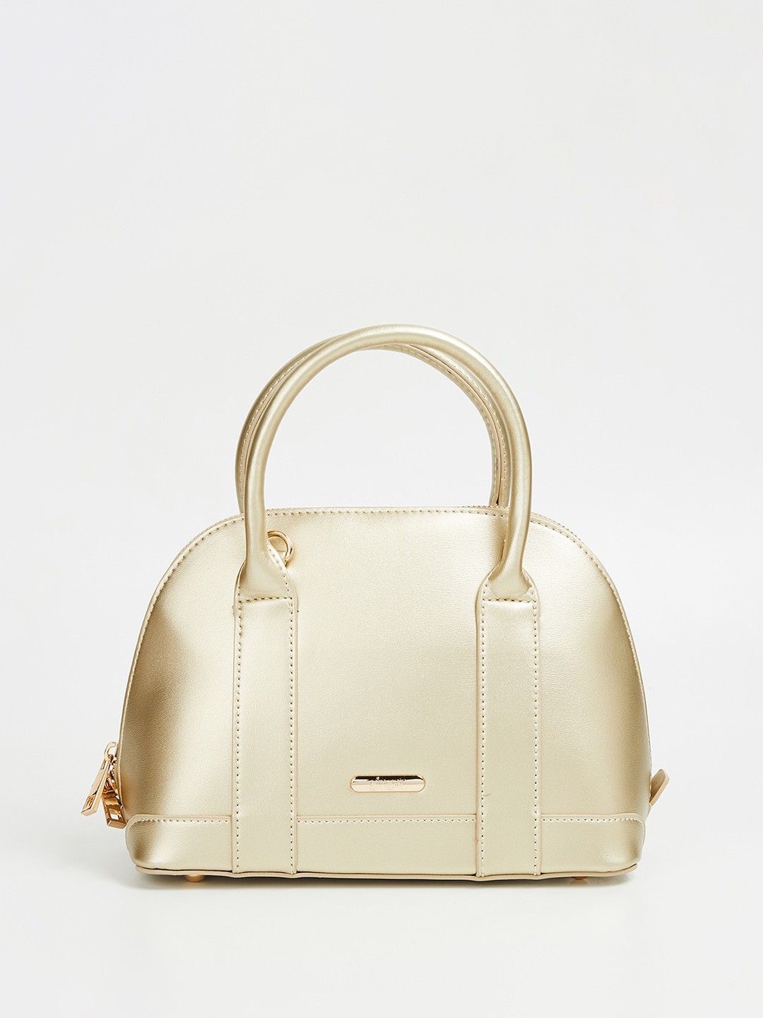 

Ginger by Lifestyle Structured Handheld Bag, Gold