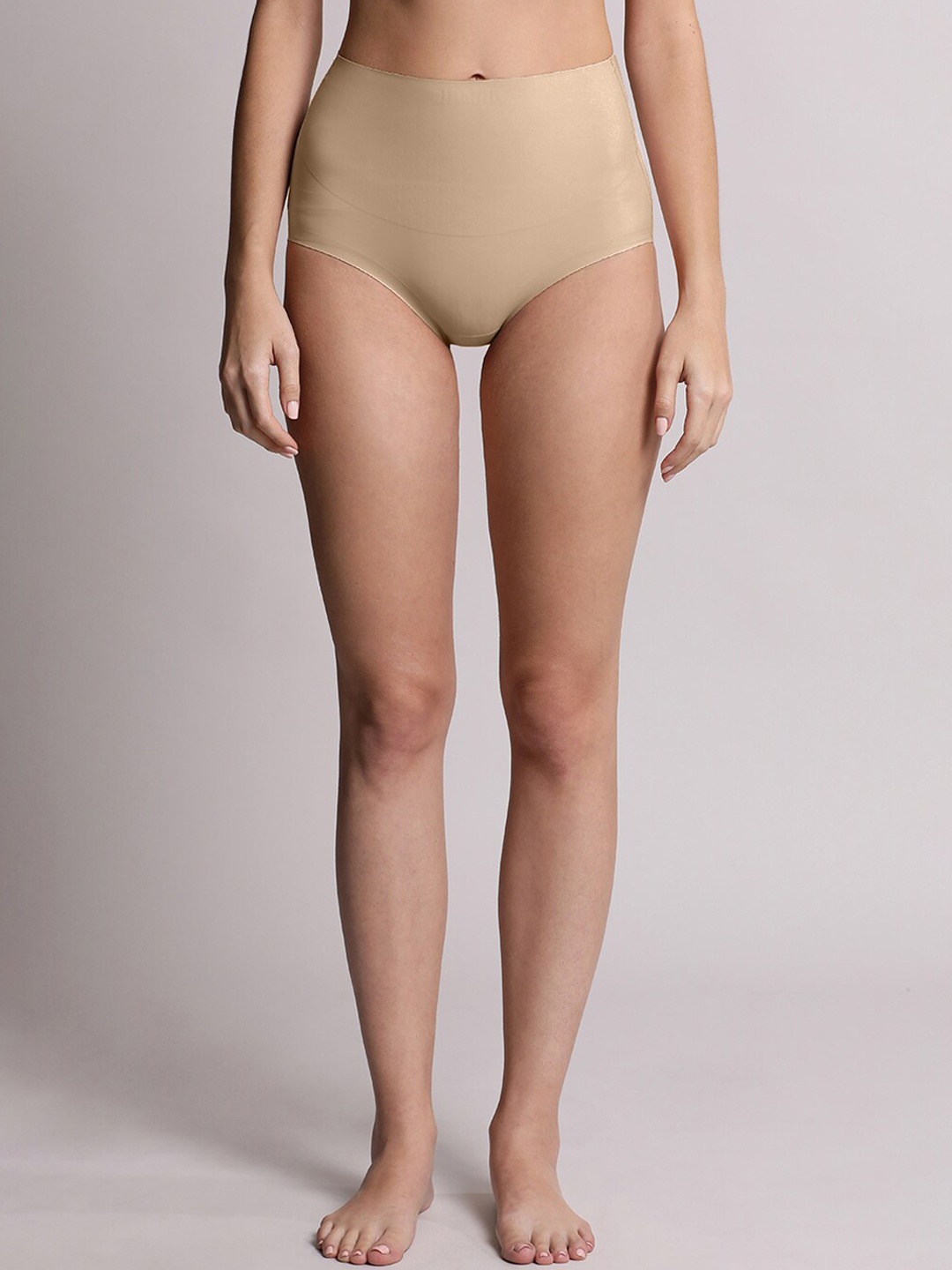 

Amante High Rise Full Coverage Vanish Shaper Basic Brief, Nude