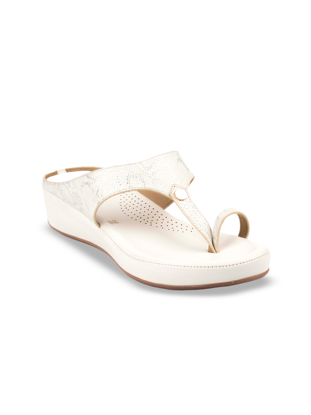 

Ozuri Open Toe Comfort Heels, White