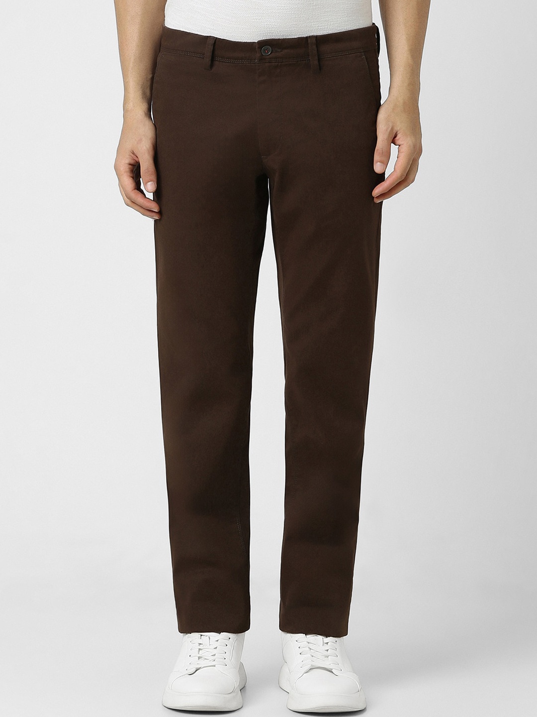 

Van Heusen Sport Men Slim Fit Trousers, Brown