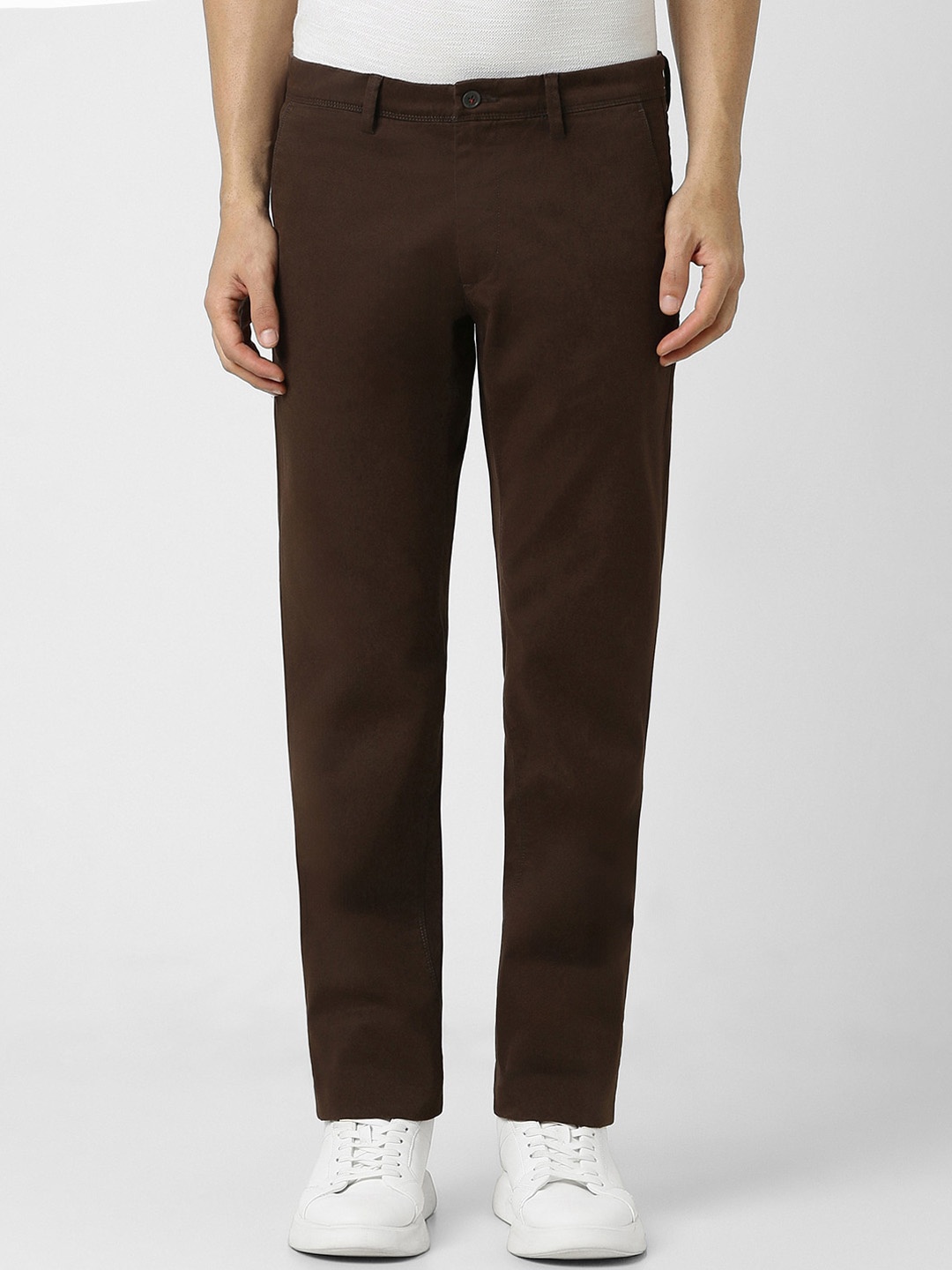 

Van Heusen Sport Men Slim Fit Trousers, Brown