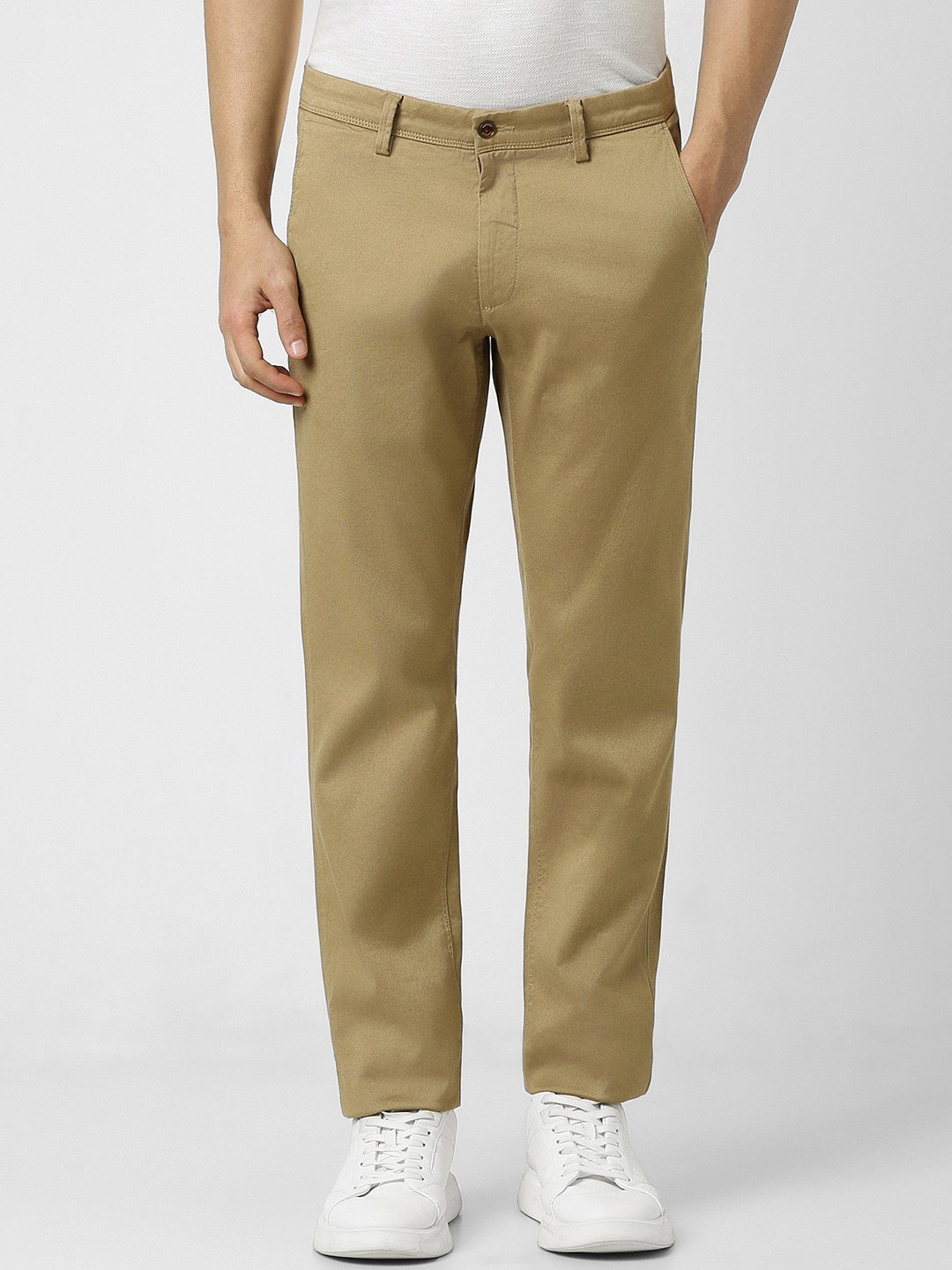 

Van Heusen Sport Men Slim Fit Trousers, Khaki