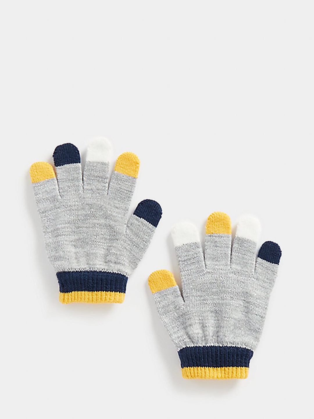 

mothercare Boys Printed Gloves, Grey