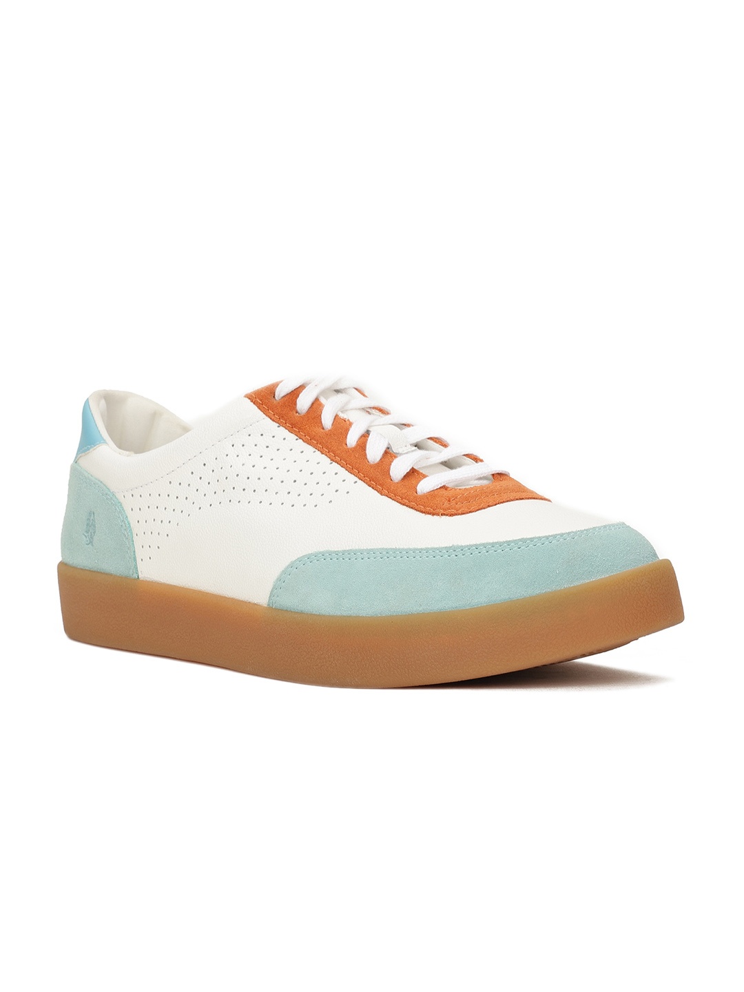 

Hush Puppies Men Colourblocked Lace Up Sneakers, White