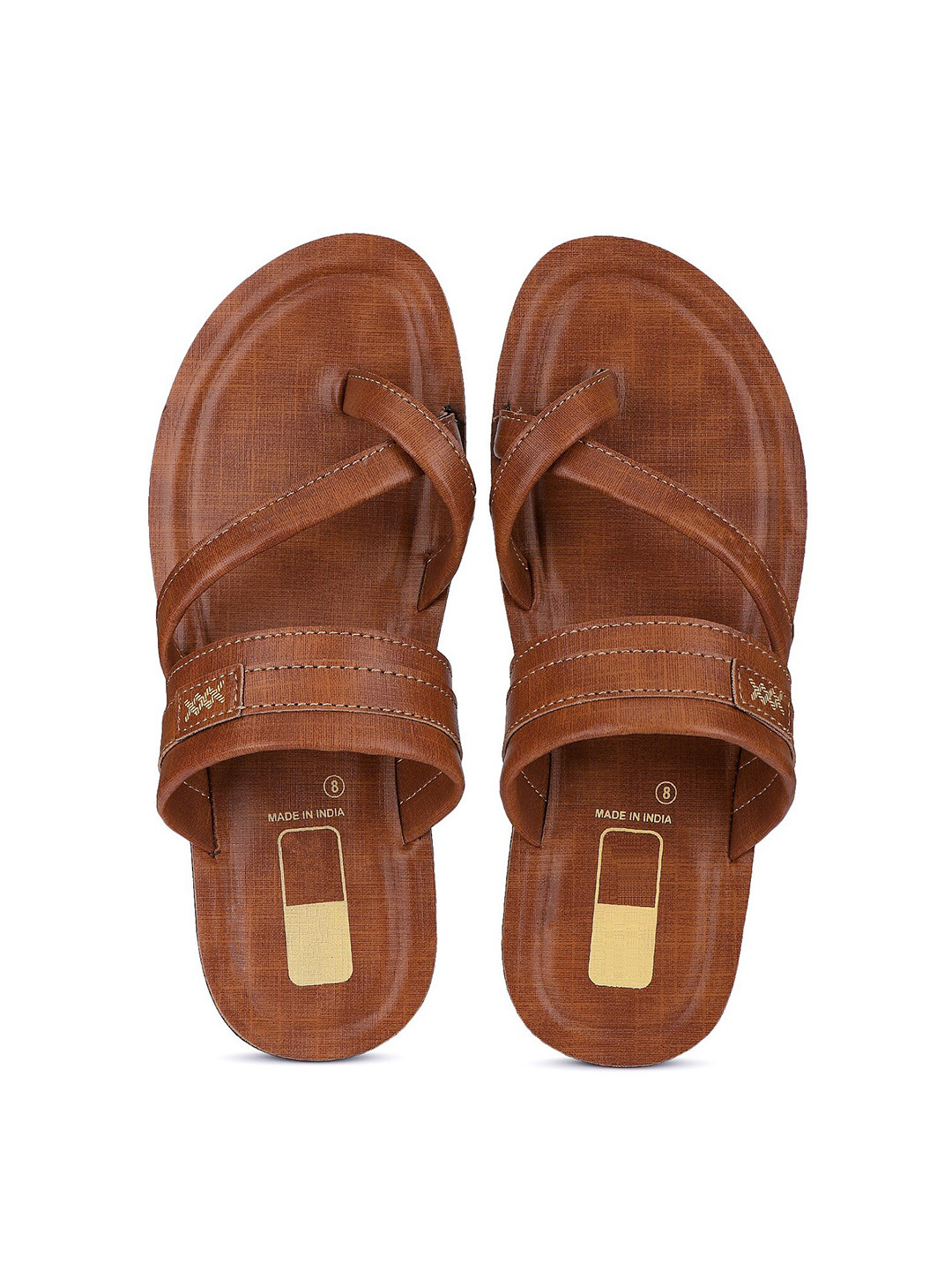 

BERSACHE Men Canvas Lightweight Comfort Sandals, Brown
