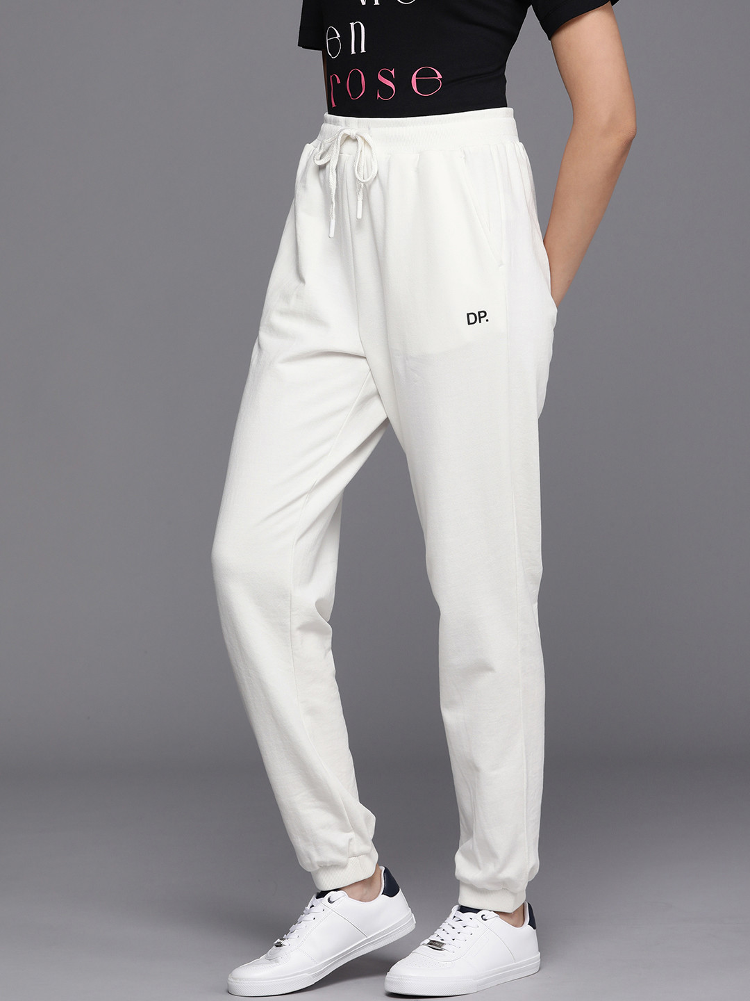 

DOROTHY PERKINS Women Solid Joggers, White