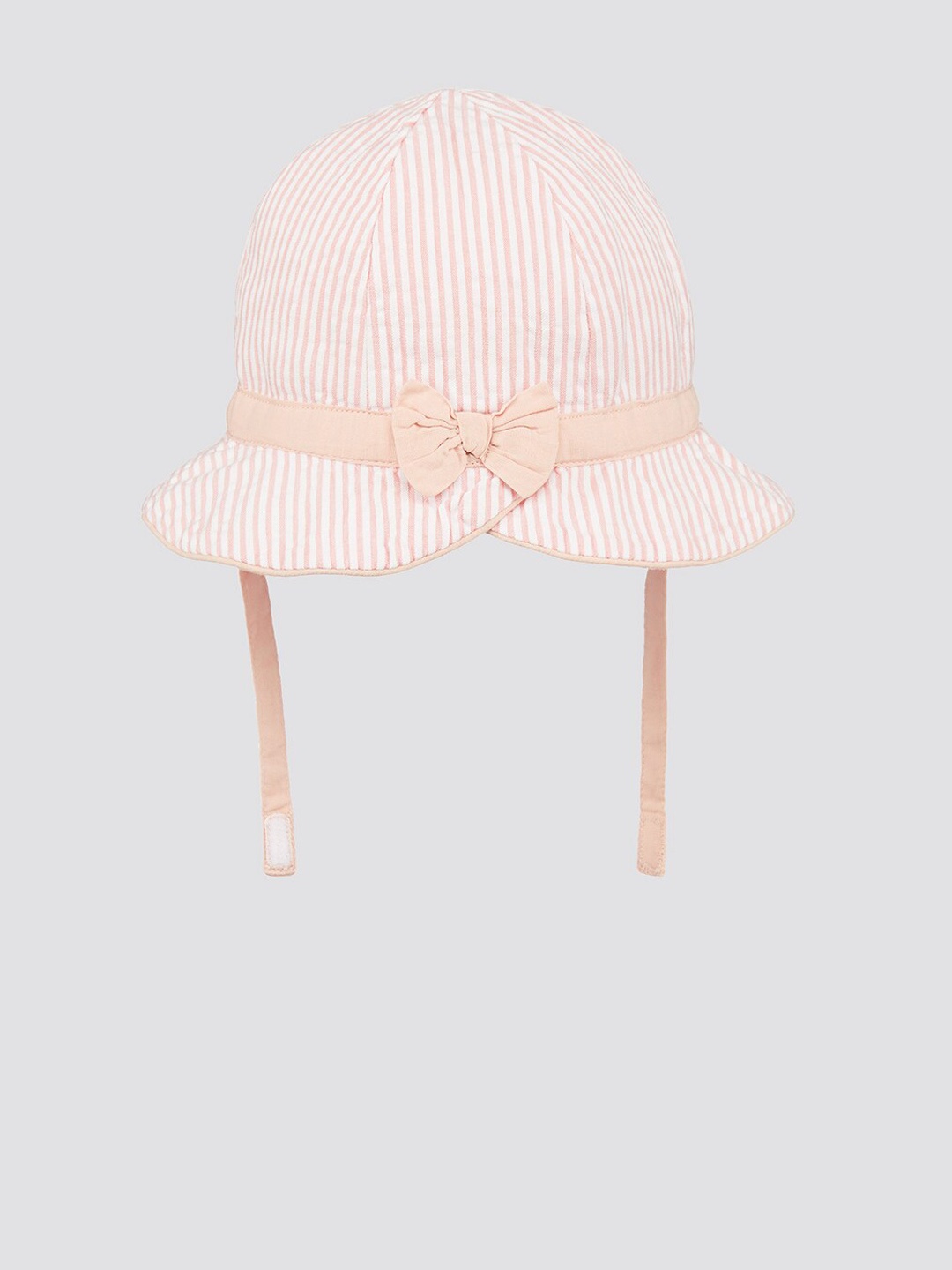 

mothercare Kids Striped Sun Hat, Pink