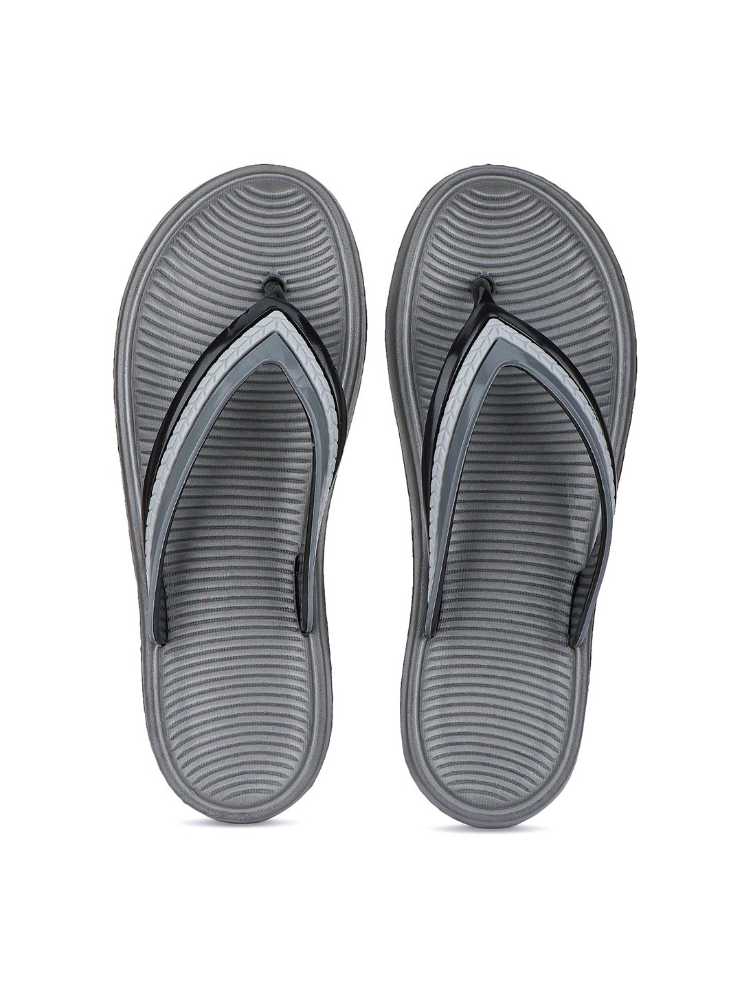 

BERSACHE Women Lightweight Rubber Thong Flip-Flops, Grey
