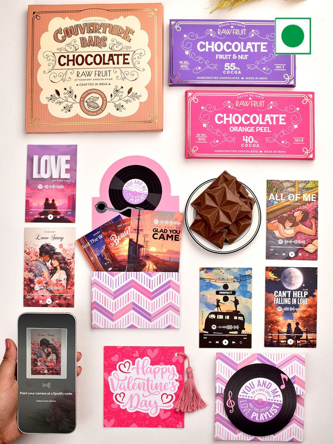 

RawFruit Melodies of Love Valentine's Harmony Gift Set, Pink