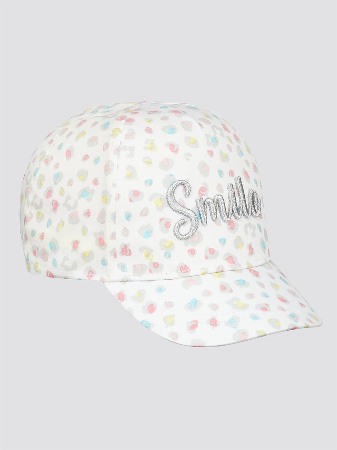 

mothercare Kids Printed Baseball Cap, White
