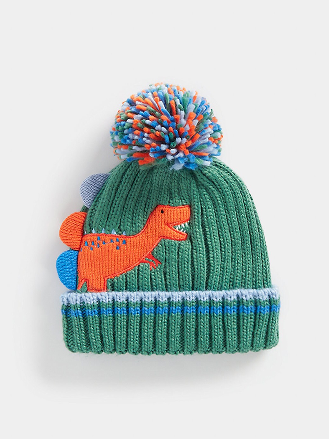 

mothercare Boys Self Design Beanie, Green