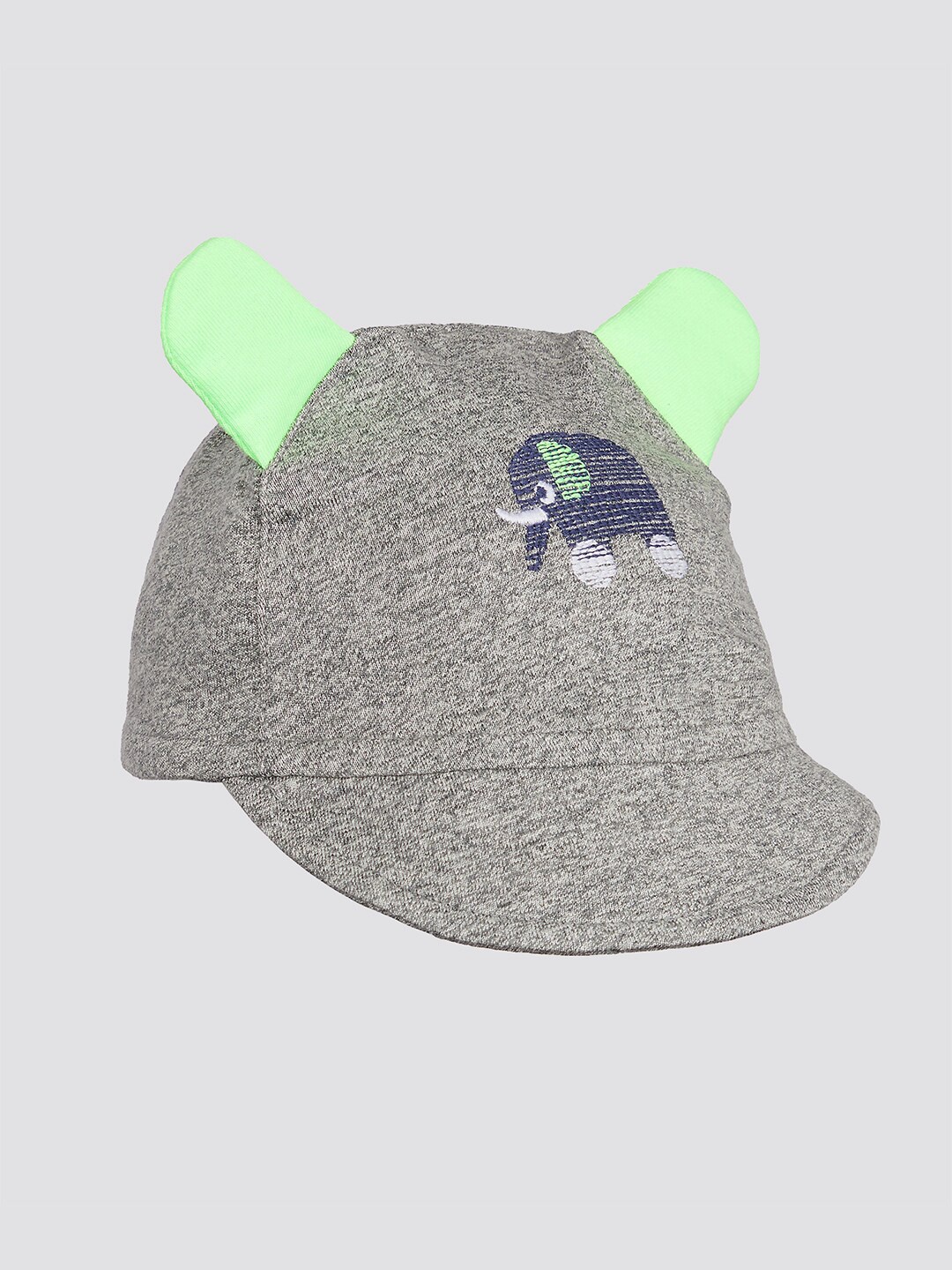 

mothercare Boys Graphic Embroidered Baseball Cap, Grey