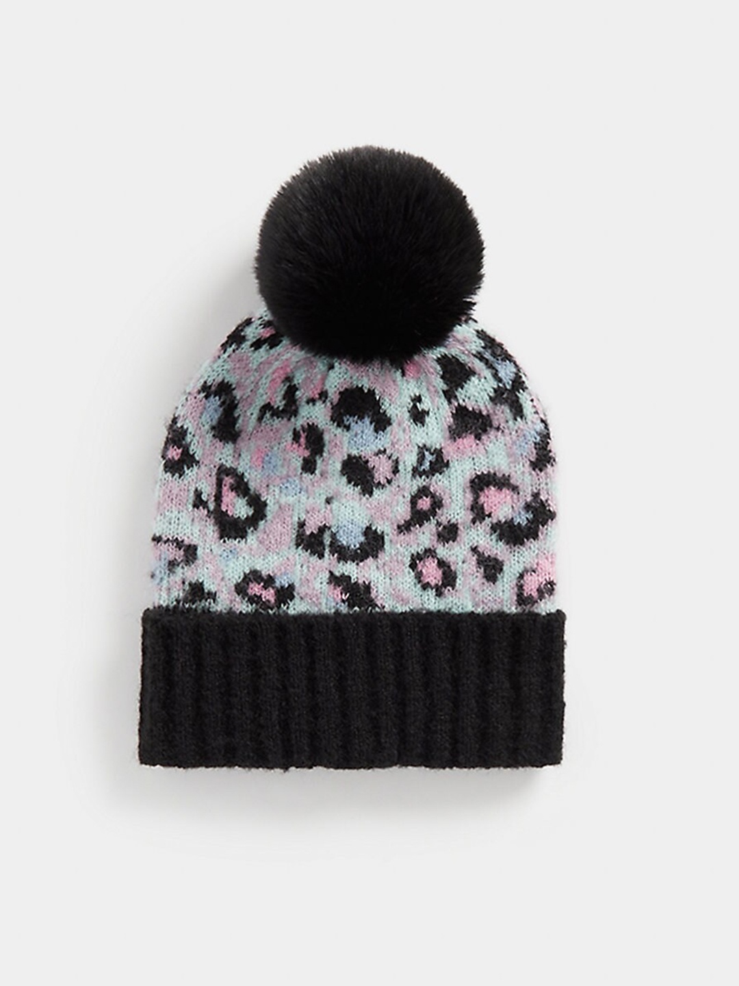 

mothercare Kids Printed Beanie Cap, Purple
