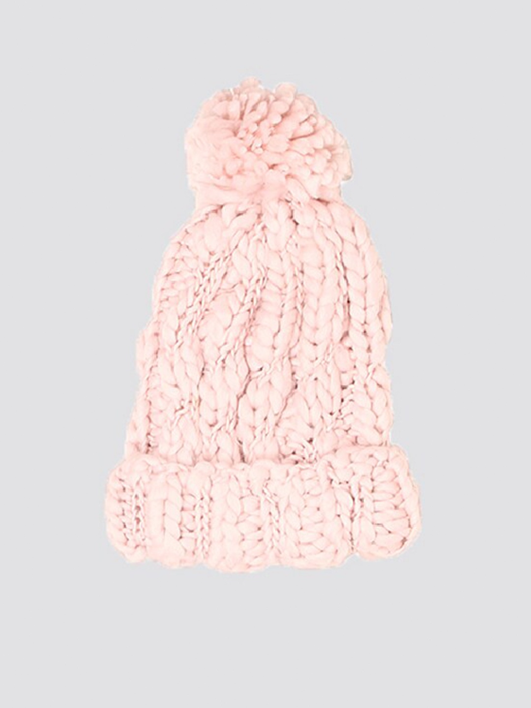 

mothercare Boys Self Design Beanie Cap, Pink