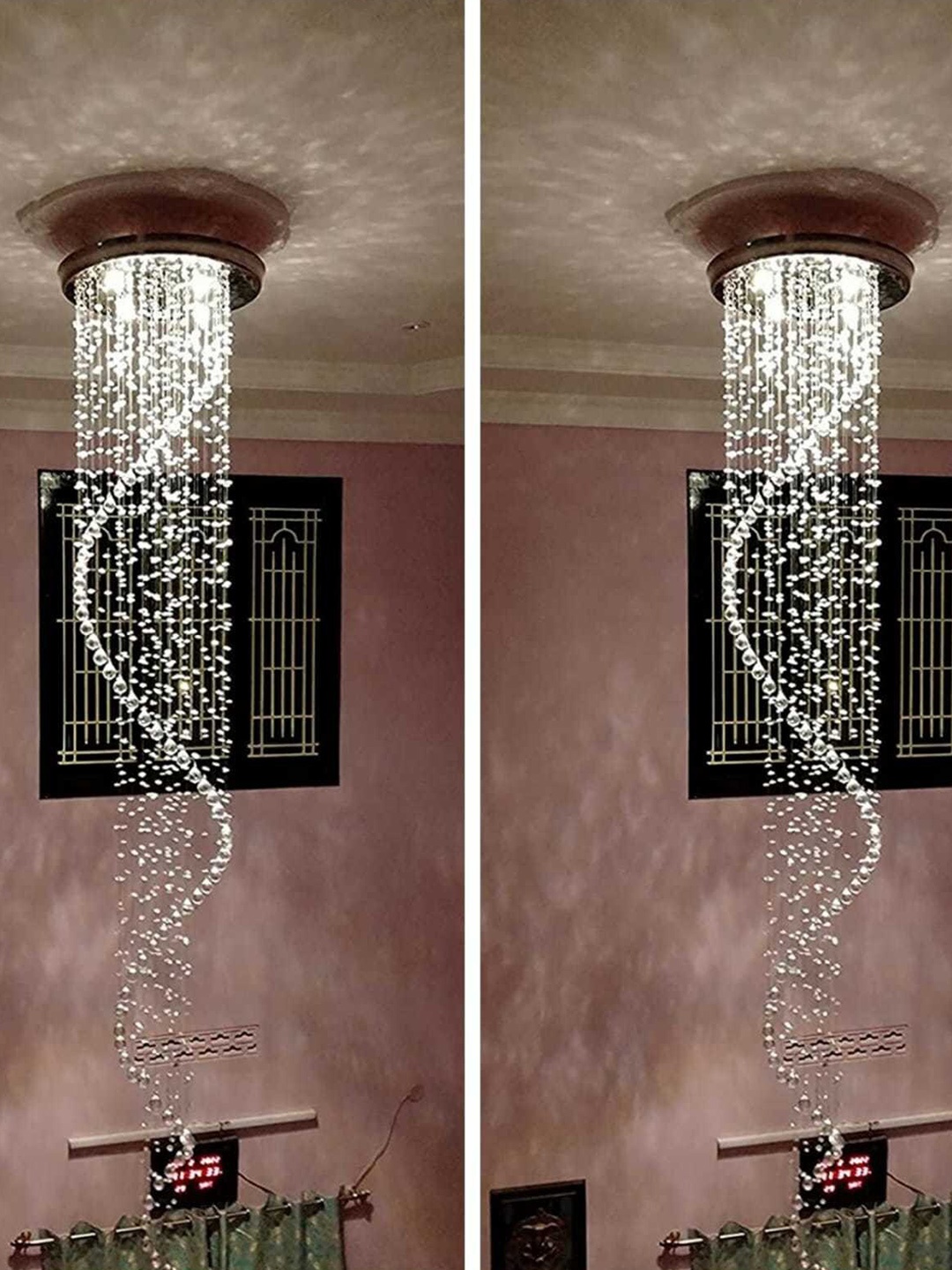 

crysta world White Abstract Shaped Ceiling Lamps