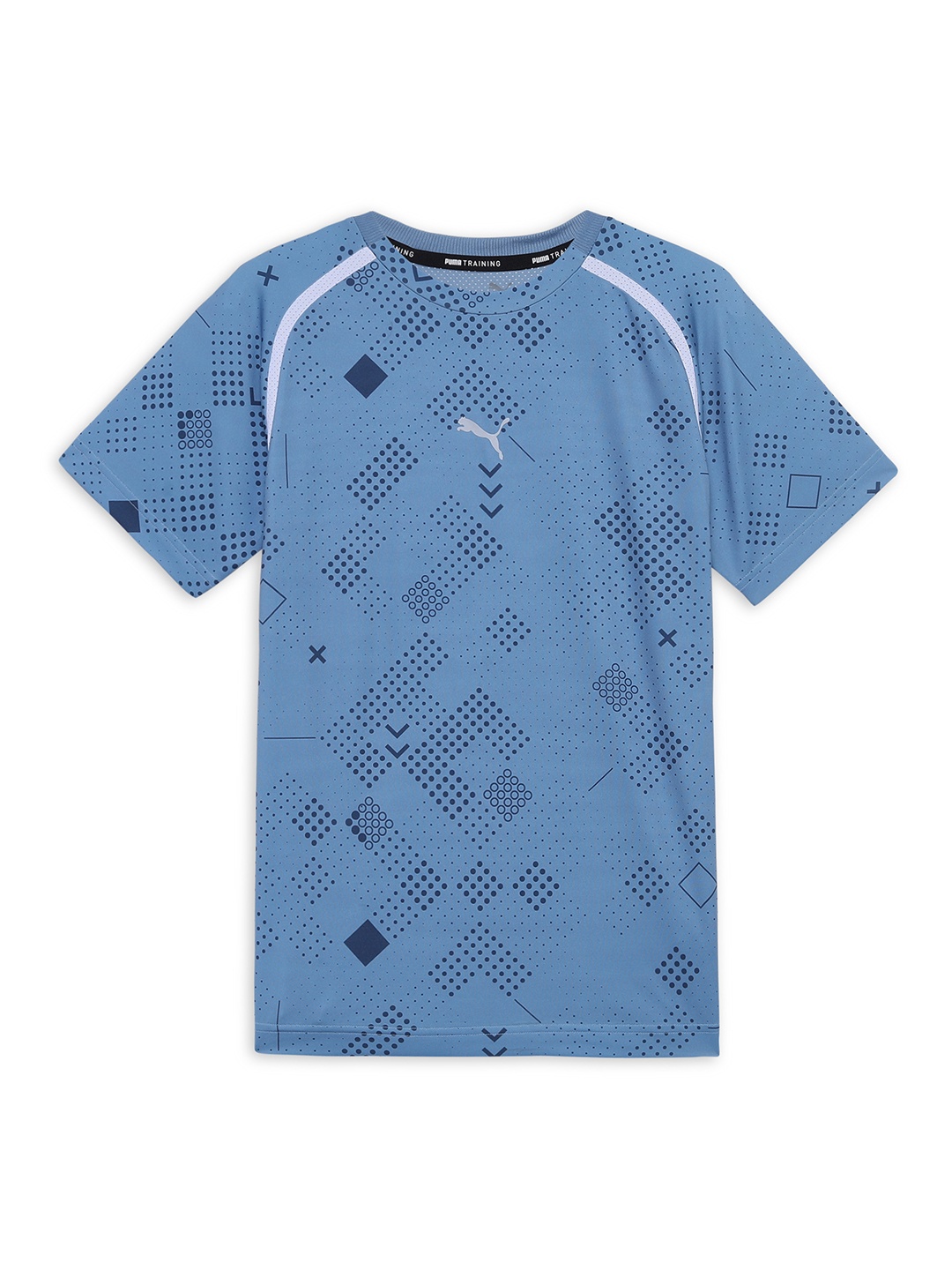 

one8 x PUMA Boys Printed Training T-shirt, Blue