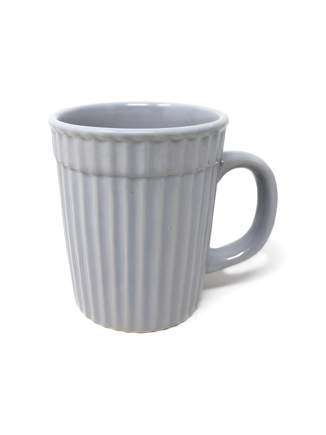 

The Earth Store Frontier Grey Ceramic Textured Glossy Mug 280ml