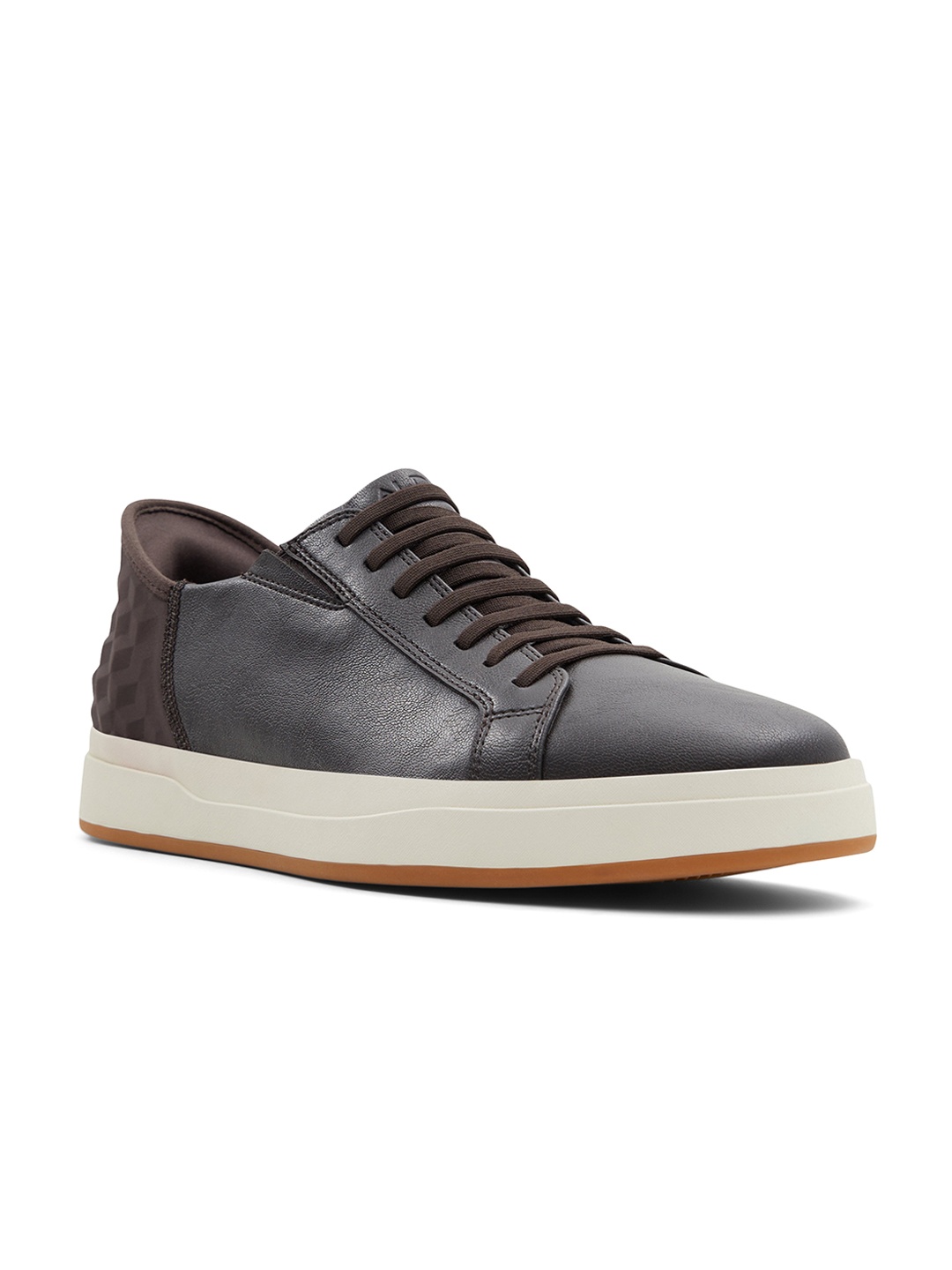 

ALDO Men Round Toe Lace-Ups Sneakers, Brown