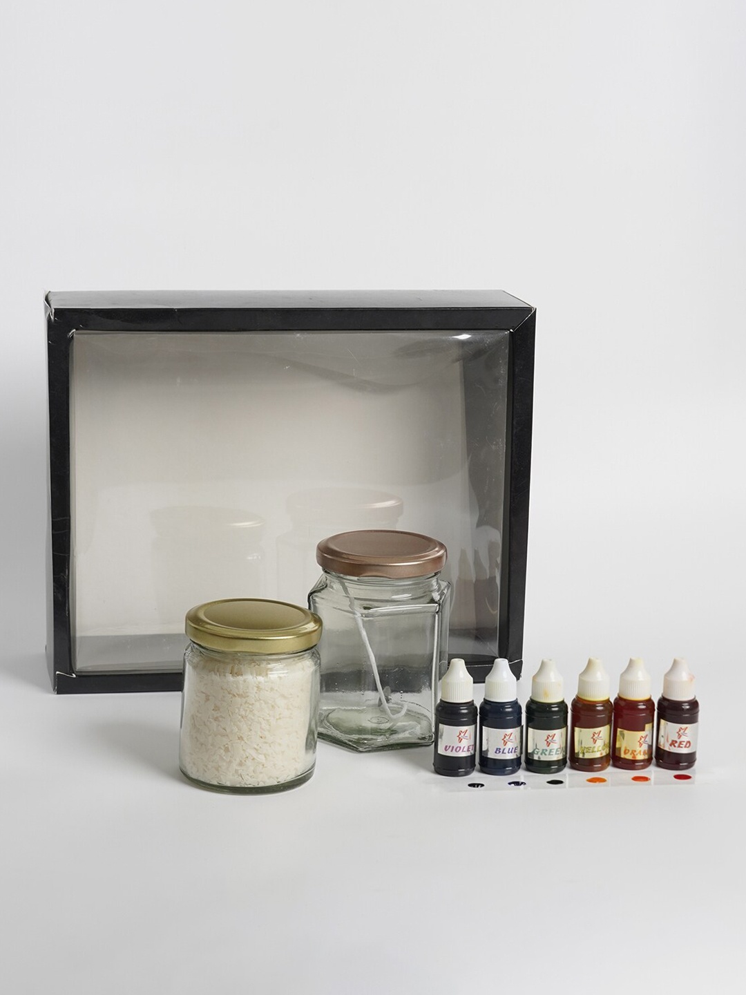 

ilearnngrow DIY Rainbow Candle, White
