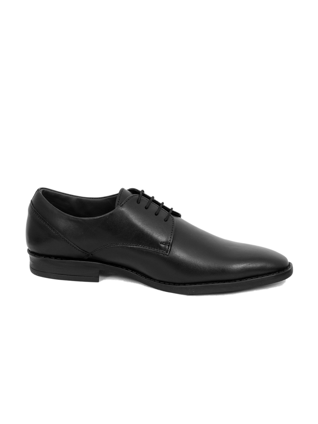 

Greentech Men Leather Formal Derbys, Black