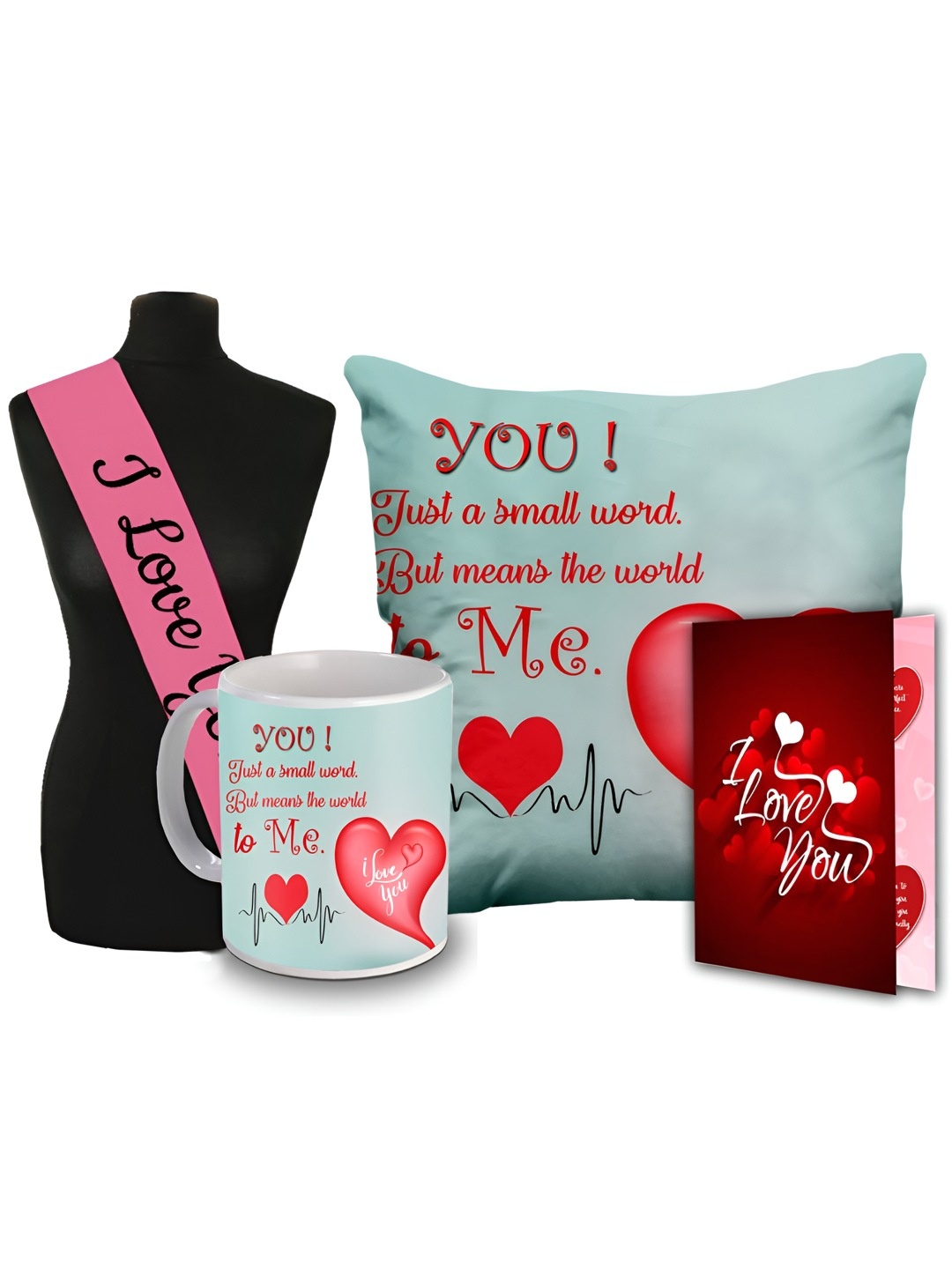 

ME & YOU Green & Red 4 Pieces Printed Home Gift Sets