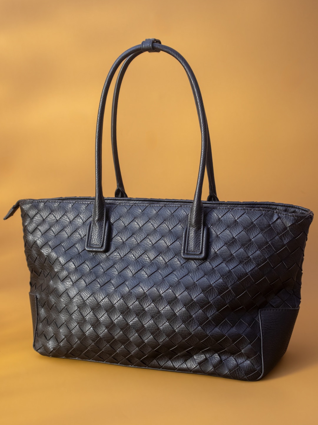

Inc 5 Textured Oversized Structured Tote Bag, Black