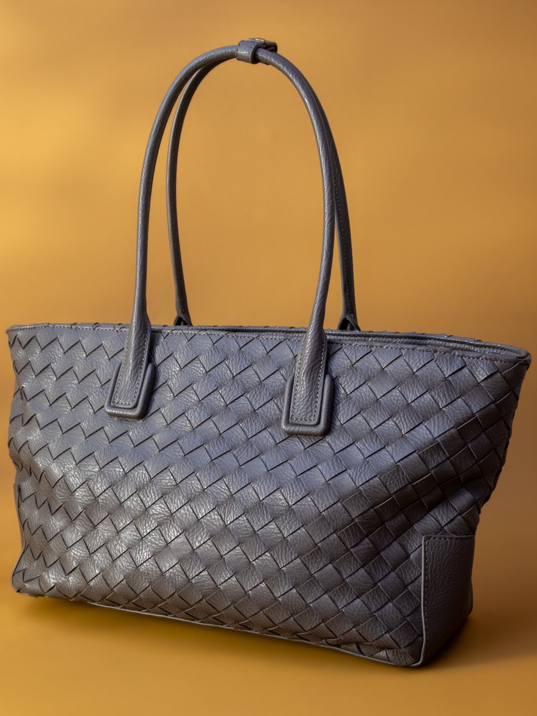 

Inc 5 Textured Oversized Structured Tote Bag, Grey